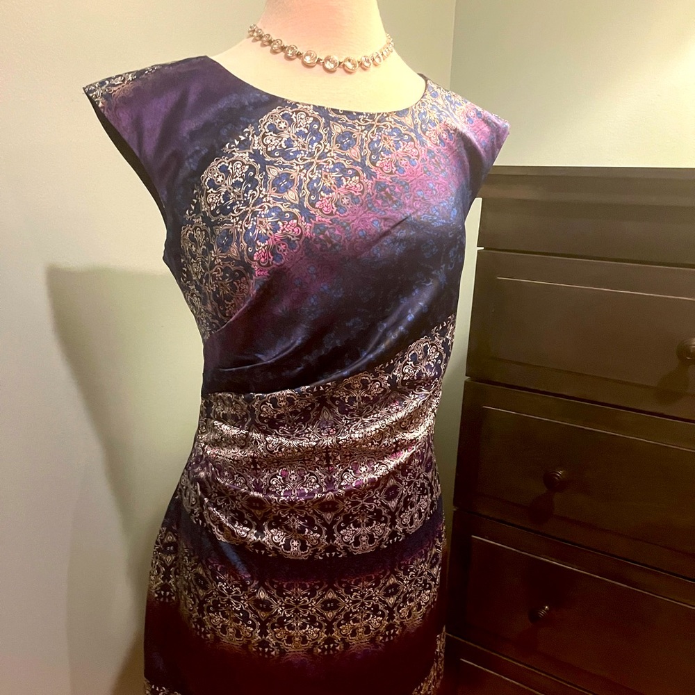 Gorgeous Silk Printed Dress - The Limited